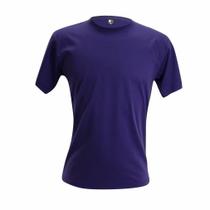 Camiseta Infantil Roxo em Algodão Penteado Fio 30.1 Premium Conforto e Durabilidade