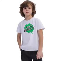 Camiseta Infantil Saint Patricks Day drinking