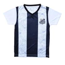 Camiseta Infantil Santos Listrada Oficial