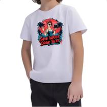 Camiseta Infantil Save water drink beer Camiseta Infantil Save water drink beer