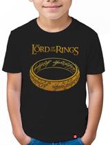 Camiseta Infantil Senhor dos aneis - Anel