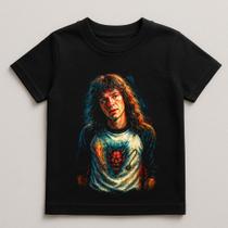 Camiseta Infantil Serie Stranger Things Eddie Munson