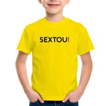 Camiseta Infantil Sextou! - Foca na Moda