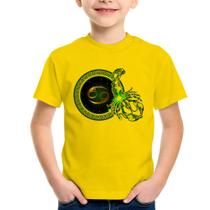 Camiseta Infantil Signo Câncer Astrologia - Foca na Moda