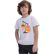 Camiseta Infantil Signo Capivara Libra Camiseta Infantil Signo Capivara Libra
