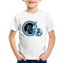 Camiseta Infantil Signo Capricórnio Astrologia - Foca na Moda