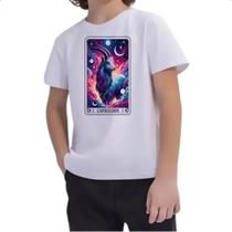 Camiseta Infantil Signo Carta Taro Capricornio