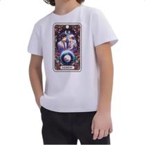 Camiseta Infantil Signo Carta Taro Gemeos