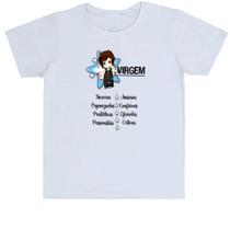 Camiseta Infantil Signo Cute Virgem