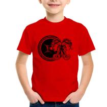 Camiseta Infantil Signo Gêmeos Astrologia - Foca na Moda