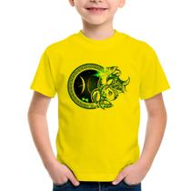 Camiseta Infantil Signo Peixes Astrologia - Foca na Moda