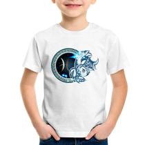 Camiseta Infantil Signo Peixes Astrologia - Foca na Moda