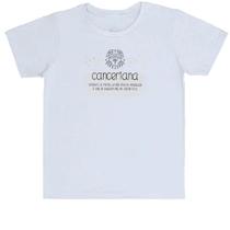 Camiseta Infantil Signo sincero Câncer