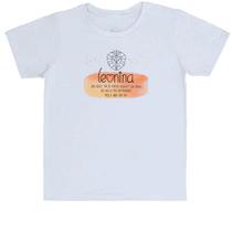 Camiseta Infantil Signo sincero Leão