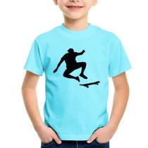 Camiseta Infantil Skatista Manobra - Foca na Moda