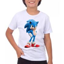 Camiseta Infantil Sonic Modelo 1