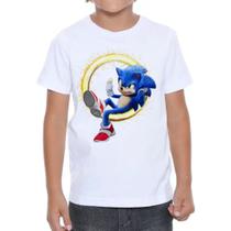 Camiseta Infantil Sonic Modelo 2