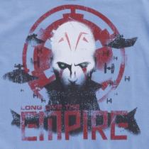 Camiseta infantil star wars vida longa ao imperio Camiseta infantil star wars vida longa ao imperio