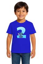 Camiseta infantil stich idade unissex camiseta 100 algodao Camiseta infantil stich idade unissex camiseta 100 algodao