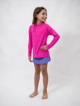 Camiseta Infantil Sunsafe Teen Manga Longa Rosa Camiseta Infantil Sunsafe Teen Manga Longa Rosa