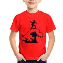 Camiseta Infantil Surfista - Foca na Moda