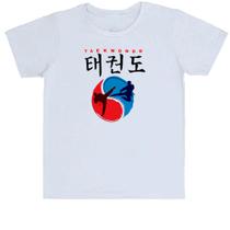 Camiseta Infantil Taekwondo Yin-Yang