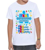 Camiseta Infantil TEA Transtorno do Espectro Autista Est. 5.2 - Autismo Zlprint Camiseta Infantil TEA Transtorno do Espectro Autista Est. 5.2 - Autismo Zlprint