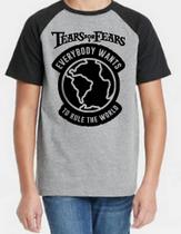 Camiseta Infantil Tears For Fears Camiseta Infantil Tears For Fears