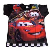 Camiseta Infantil temáticas Relampago Mcqueen Camiseta Infantil temáticas Relampago Mcqueen