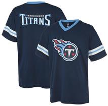 Camiseta Infantil Tennessee Titans da NFL Youth Azul Marinho Outerstuff Camiseta Infantil Tennessee Titans da NFL Youth Azul Marinho Outerstuff