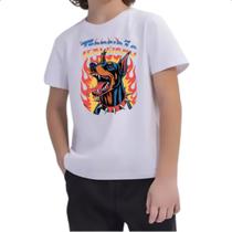 Camiseta Infantil Terceirao Doberman Camiseta Infantil Terceirao Doberman