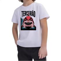 Camiseta Infantil Terceirao Megalodon
