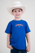 Camiseta Infantil Texas Farm - Cim037 - Do 2 Ao 8 - Azul Royal