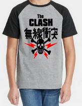 Camiseta Infantil The Clash Camiseta Infantil The Clash