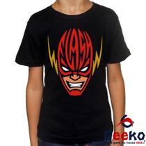 Camiseta Infantil The Flash 100% Algodão Geeko