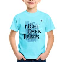 Camiseta Infantil The night is dark and full of terrors - Foca na Moda
