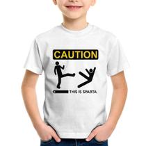 Camiseta Infantil This is Sparta - Foca na Moda