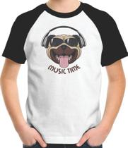 Camiseta Infantil Time Music