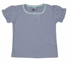 Camiseta Infantil Tip Top Com Babado Camiseta Infantil Tip Top Com Babado