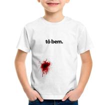 Camiseta Infantil tô bem - Foca na Moda