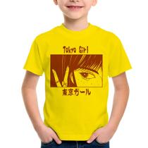 Camiseta Infantil Tokio Girl - Foca na Moda