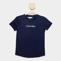 Camiseta Infantil Tommy Hilfiger Script Menino Camiseta Infantil Tommy Hilfiger Script Menino