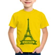 Camiseta Infantil Torre Eiffel Amazing - Foca na Moda