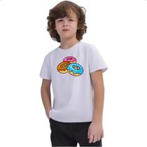 Camiseta Infantil Trio Donuts