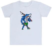 Camiseta Infantil Tubação caçador armado