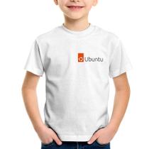 Camiseta Infantil Ubuntu Linux - Foca na Moda