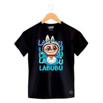 Camiseta Infantil Unissex 100 algodão Labubu