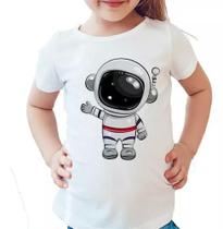 Camiseta Infantil Unissex - Astronauta Personalizada