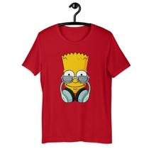 Camiseta Infantil Unissex Bart Simpsons