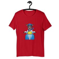 Camiseta Infantil Unissex Dog Piloto